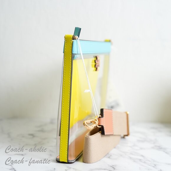 NWT Tory Burch Blake Clear Swingpack Crossbody 165834 - Picture 3 of 8